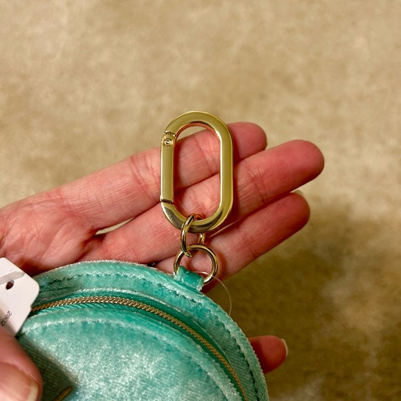 Bath and Body Works Disney Mulan Teal Dragon Velvet Pouch - Picture 5 of 17